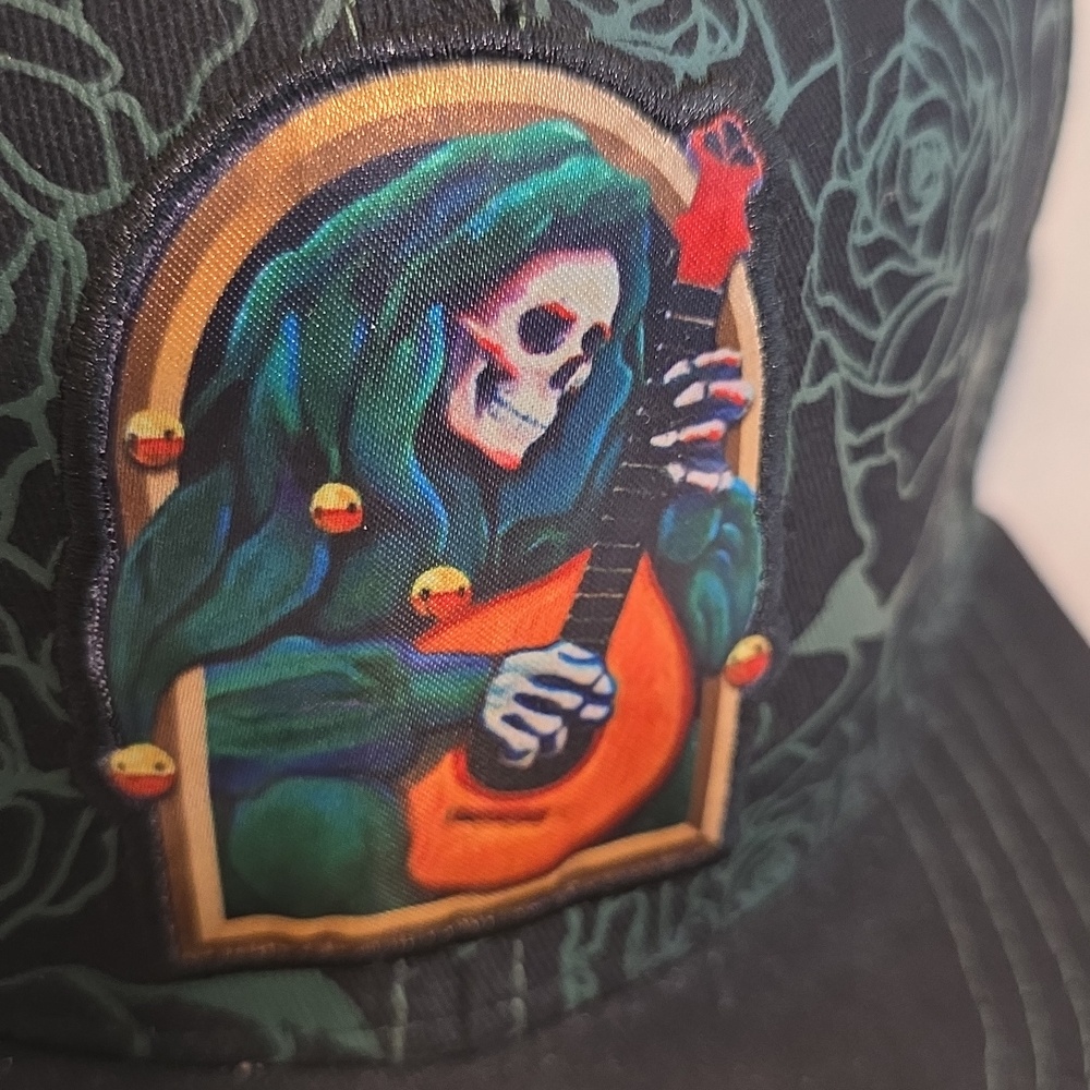 Grassroots California NEVERSUMMER Grateful Dead Stanley Mouse Mandolin Skeleton - Picture 5 of 10
